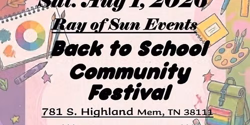 Back to Schoof Community Festival
