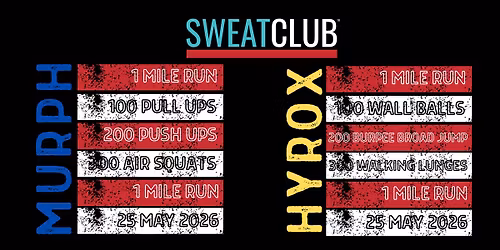 Sweat Club Murph & HYROX Murph