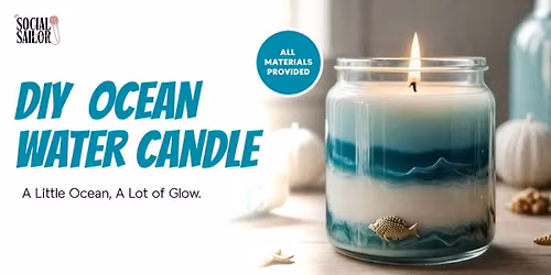 DIY Ocean Water Candle