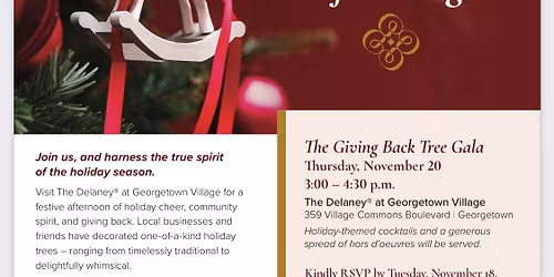 The Giving Back Tree Gala