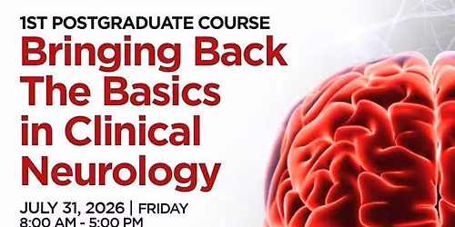 1st Postgraduate Course of the Section of Neurology