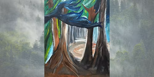 Paint Night: After Among the Firs by Emily Carr