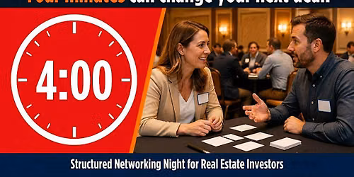 Structured Networking Night for Real Estate Investors