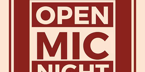 Open Mic \ud83c\udfa4 Night @ The Cellar Bar