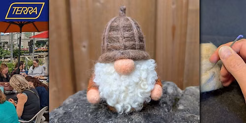 Needle Felt an Acorn Gnome Workshop