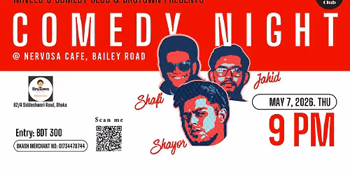 NCC Comedy Night @ BruTown