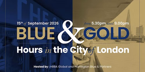 Blue & Gold Hours in the City of London