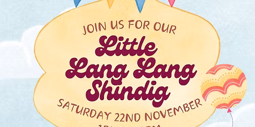 The Little Lang Lang Shindig