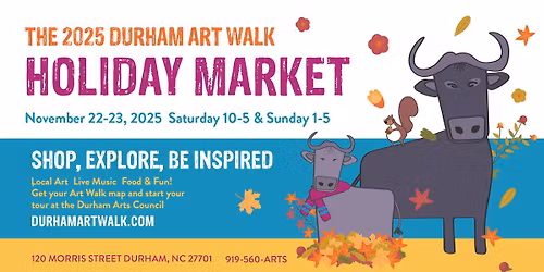 Durham Art Walk Holiday Market 2025