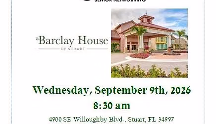 Sacco Senior Networking TC South at Barclay House of Stuart