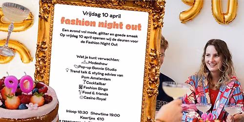 Fashion Night Out - de 90 jaar feest editie