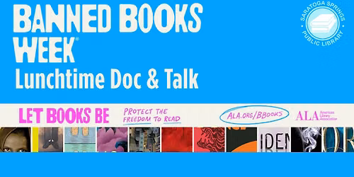 Banned Books Week Lunchtime Doc & Talk 