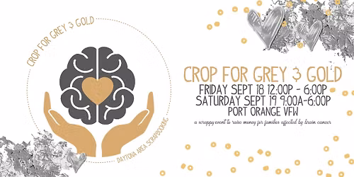 Crop for Grey & Gold