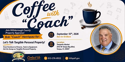 Coffee with \u201cCoach\u201d