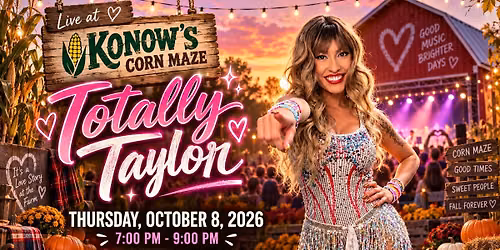 Totally Taylor Live at Konow's Corn Maze