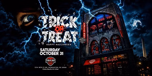 TRICK OR TREAT - PUBLIC BAR LIVE