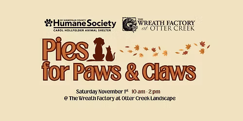 Pies for Paws & Claws