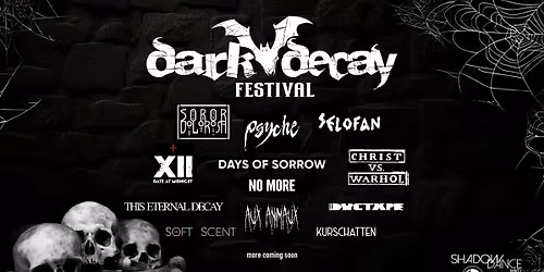 \ud83e\udd87 Dark Decay Festival 2026 \ud83e\udd87