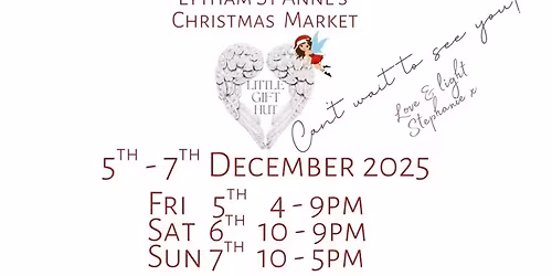 Little Gift Hut at Lytham St Anne\u2019s Christmas Market with Bespoke Events North West 