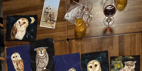 Needle Felted Owl Portrait Workshop : Beginners Friendly