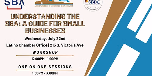 Understanding the SBA: A Guide for Small Businesses Workshop