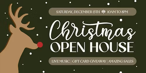 Christmas Open House at Painted Tree Sparks