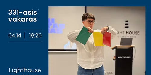 Vie\u0161ojo kalb\u0117jimo klubo Toastmasters Klaip\u0117da vakaras | 331