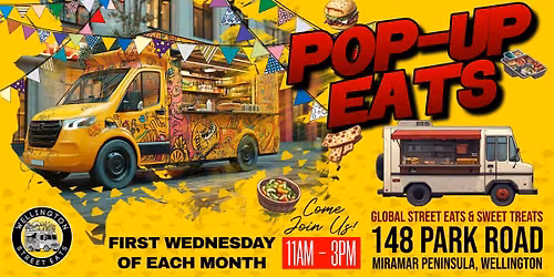 Park Road Pop-Up Eats - 2 September 2026