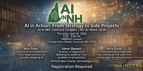 AI in Action: From Strategy to Side Projects (Concord Meetup)
