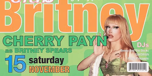 CLUB GAYDAY: CLUB BRITNEY