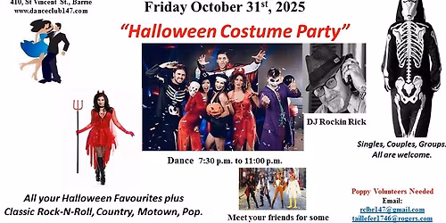 Barrie Legion - Halloween Party
