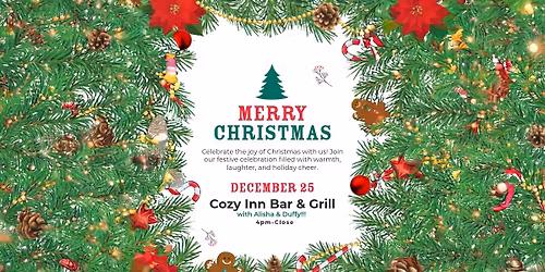 Merry Christmas! Cozy is OPEN! 