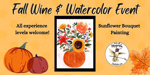 Fall Wine & Watercolor