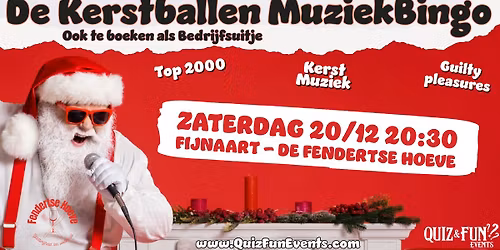De Kerstballen Muziekbingo | Fijnaart