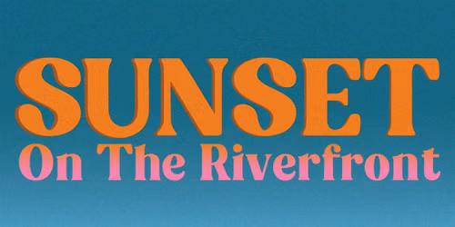 Sunset On The Riverfront