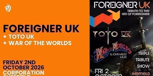 Foreigner, Toto and War of the Worlds
