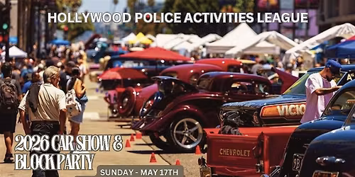 Hollywood PAL Car Show & Block Party