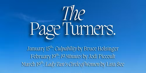 The Page Turners Book Club: Winter 2026