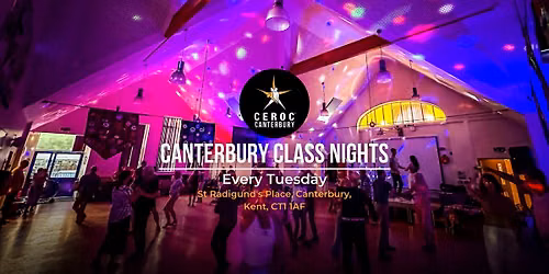 Tuesday Class Nights @ Ceroc Canterbury