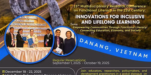 15th Multidisciplinary Research Conference