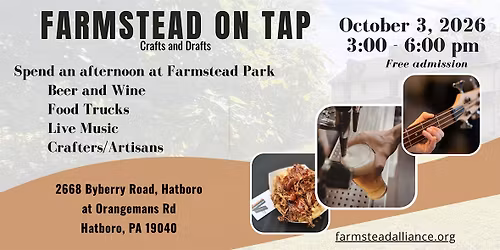 Farmstead on Tap: Crafts and Drafts