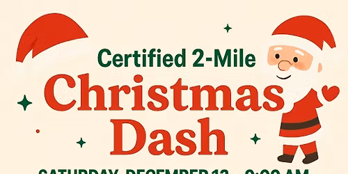 Certified 2 Mile Christmas Dash - Carrier, MS 2025