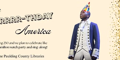 Hamilton Watch Party and Sing Along