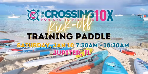 X4CF 2026 Kick-off Training Paddle!