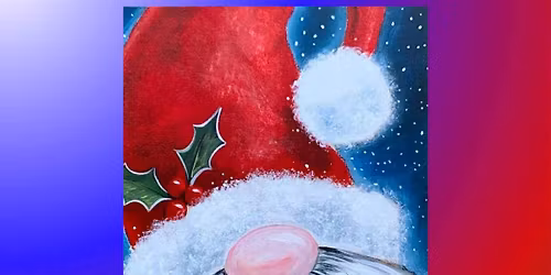 Santa Gnome Painting Class