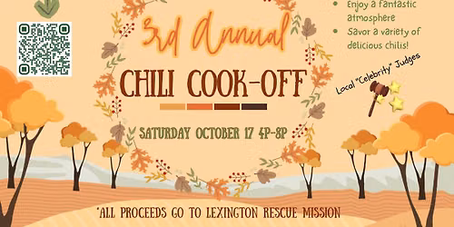 Nelson Lee Tree Farm 3rd Annual Chili Cook-Off