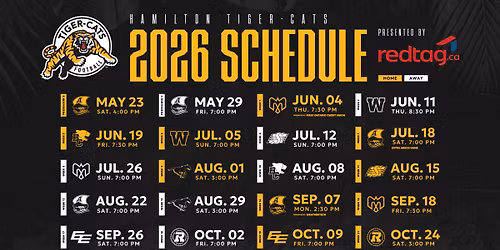 Hamilton Tiger-Cats vs. Montreal Alouettes