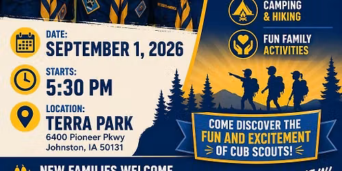 Johnston Cub Scout Recruitment Night