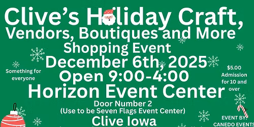 Sweet Stitch at Clive's Holiday Craft, Vendor, Boutiques and more shopping event