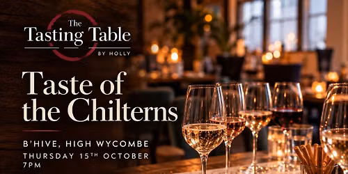 Taste the Chilterns - Wine Tasting